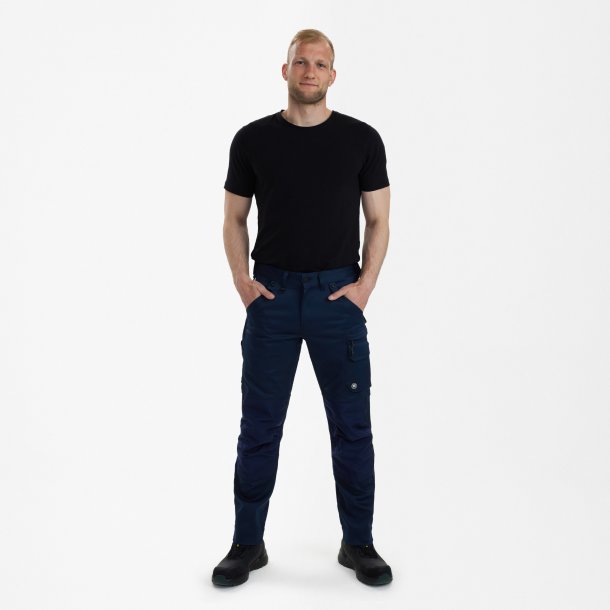 ENGEL X-treme bukser med strk Blue Ink 2363-314