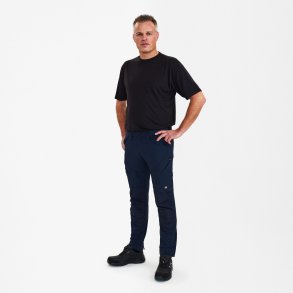 ENGEL X-treme hndvrkerbukser med 4-vejs strk Blue Ink 2369-317