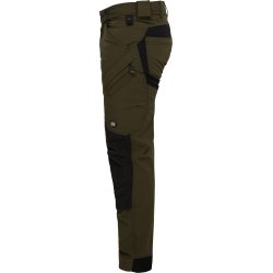 ENGEL X-treme hndvrkerbukser med 4-vejs strk Forest Green 2366-317