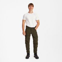 ENGEL X-treme hndvrkerbukser med 4-vejs strk Forest Green 2369-317