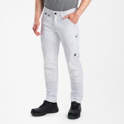 ENGEL X-treme håndværkerbukser med 4-vejs stræk Hvid 2369-317