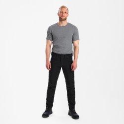 ENGEL X-treme hndvrkerbukser med 4-vejs strk Sort 2369-317