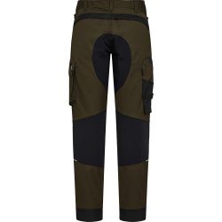 ENGEL X-treme hndvrkerbukser med strk Forest Green/Sort 0362-740