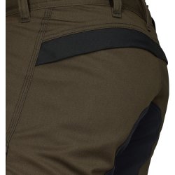 ENGEL X-treme hndvrkerbukser med strk Forest Green/Sort 0362-740