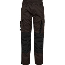 ENGEL X-treme hndvrkerbukser med strk Mokkabrun/Sort 0362-740