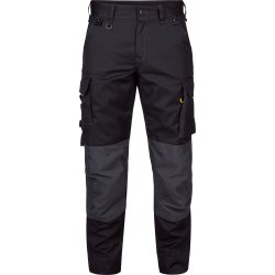 ENGEL X-treme hndvrkerbukser med strk Sort/Antrazitgr 0362-740