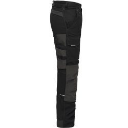 ENGEL X-treme hndvrkerbukser med strk Sort/Antrazitgr 0362-740