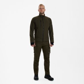 ENGEL X-treme jakke med 4-vejs str�k Forest Green 1366-317