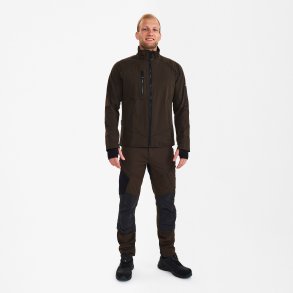 ENGEL X-treme jakke med 4-vejs strk Mokkabrun 1366-317