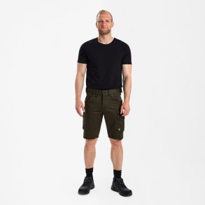 ENGEL X-treme shorts med strk Forest Green 6363-314