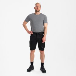 ENGEL X-treme shorts med strk Sort 6363-314