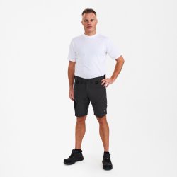 ENGEL X-treme hndvrkershorts med 4-vejs strk Antrazitgr 6366-317