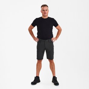 ENGEL X-treme hndvrkershorts med 4-vejs strk Antrazitgr 6367-317
