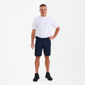 ENGEL X-treme hndvrkershorts med 4-vejs strk Blue Ink 6366-317