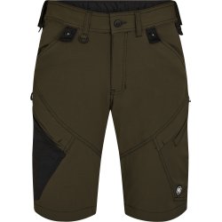ENGEL X-treme hndvrkershorts med 4-vejs strk Forest Green 6366-317
