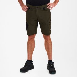 ENGEL X-treme hndvrkershorts med 4-vejs strk Forest Green 6366-317