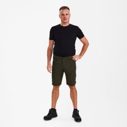 ENGEL X-treme håndværkershorts med 4-vejs stræk Forest Green 6367-317