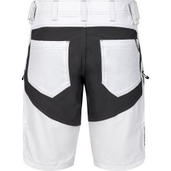 ENGEL X-treme hndvrkershorts med 4-vejs strk Hvid 6366-417