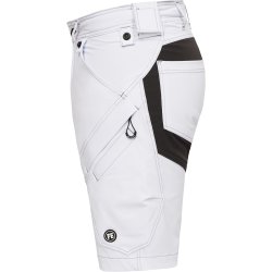 ENGEL X-treme hndvrkershorts med 4-vejs strk Hvid 6366-417