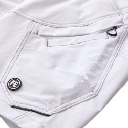 ENGEL X-treme hndvrkershorts med 4-vejs strk Hvid 6367-317