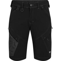 ENGEL X-treme hndvrkershorts med 4-vejs strk Sort 6366-317