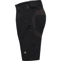 ENGEL X-treme hndvrkershorts med 4-vejs strk Sort 6366-317