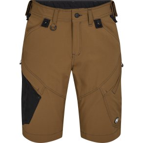 ENGEL X-treme hndvrkershorts med 4-vejs strk Toffee Brown 6366-317