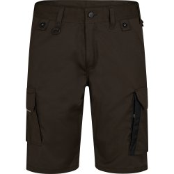 ENGEL X-treme shorts med strk Mokkabrun/Sort 6362-740