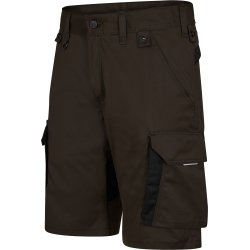 ENGEL X-treme shorts med strk Mokkabrun/Sort 6362-740