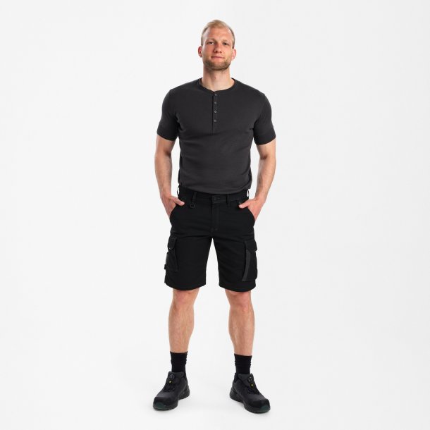 ENGEL X-treme shorts med stræk Sort/Antrazitgrå 6362-740