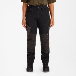 ENGEL X-treme-arbejdsbukser med strk til kvinder Sort 2361-317