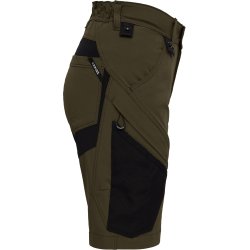 ENGEL X-treme dame arbejdsshorts med 4-vejs stræk Forest Green 6361-317