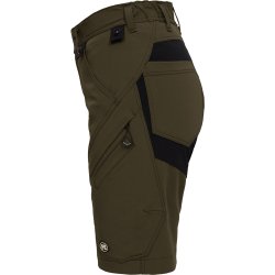 ENGEL X-treme dame arbejdsshorts med 4-vejs stræk Forest Green 6361-317