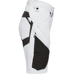 ENGEL X-treme dame arbejdsshorts med 4-vejs stræk Hvid 6361-417