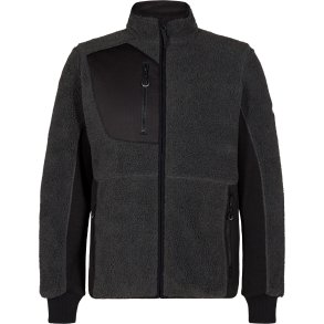 ENGEL X-treme fiberjakke Antrazitgr/Sort 1362-298