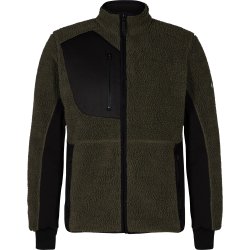 ENGEL X-treme fiberjakke Forest Green/Sort 1362-298