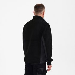 ENGEL X-treme fiberjakke Sort/Antrazitgrå 1362-298