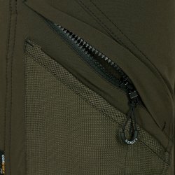 ENGEL X-treme hndvrkerbukser med 4-vejs strk Forest Green 2366-317 (REST)