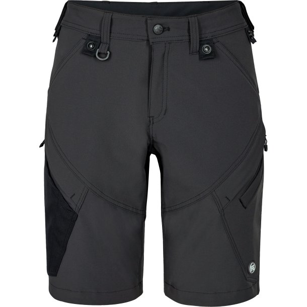 ENGEL X-treme hndvrkershorts med 4-vejs strk Antrazitgr 6366-317