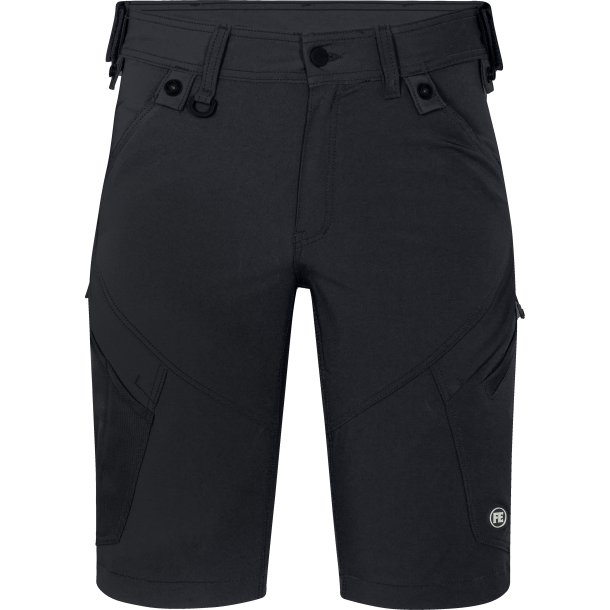 ENGEL X-treme hndvrkershorts med 4-vejs strk Antrazitgr 6367-317