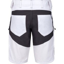 ENGEL X-treme hndvrkershorts med 4-vejs strk Hvid 6366-317