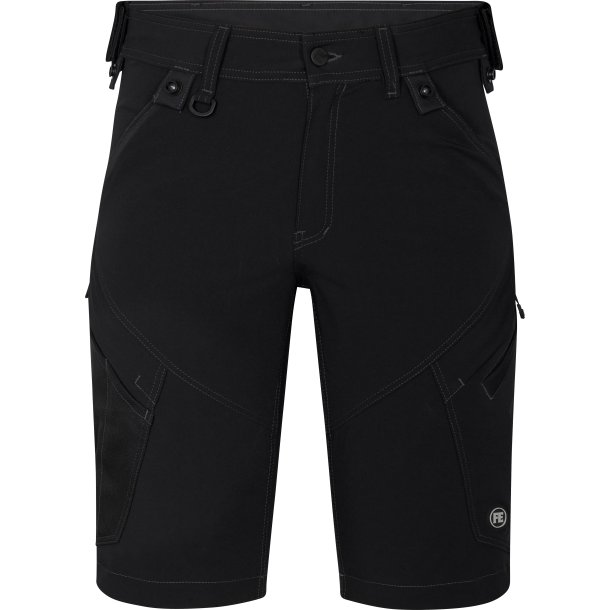 ENGEL X-treme håndværkershorts med 4-vejs stræk Sort 6367-317