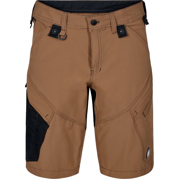 ENGEL X-treme hndvrkershorts med 4-vejs strk Toffee Brown 6366-317