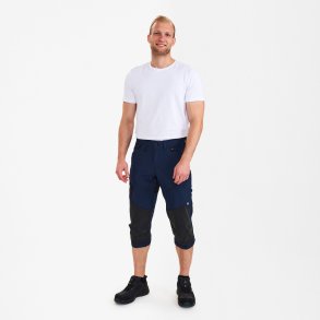 ENGEL X-treme hndvrkerknickers med 4-vejs strk Blue Ink 6368-317