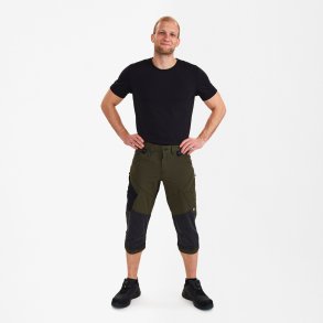ENGEL X-treme hndvrkerknickers med 4-vejs strk Forest Green 6368-317