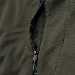 ENGEL X-treme midlayer cardigan Forest Green 8371-602