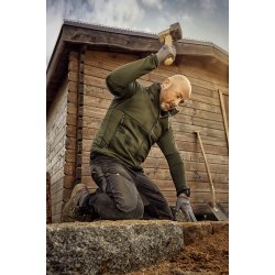 ENGEL X-treme midlayer cardigan Forest Green 8371-602