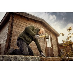 ENGEL X-treme midlayer cardigan Forest Green 8371-602