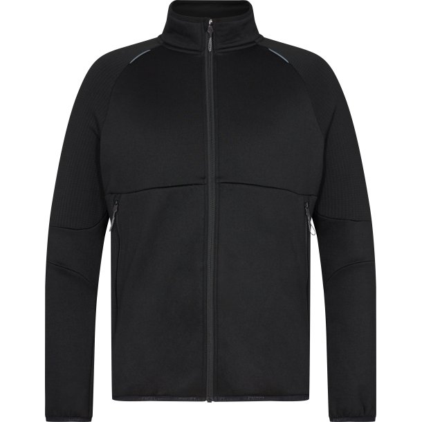 ENGEL X-treme midlayer cardigan Sort 8371-602