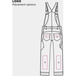 ENGEL X-treme overall med 4-vejs strk Mokkabrun 3369-317